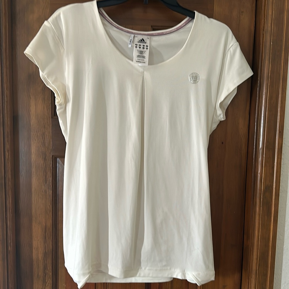 Adidas Climalite Rolland Garros Tennis Top